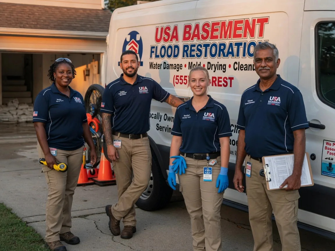 Basement Flood Cleanup company in Oakland, TX